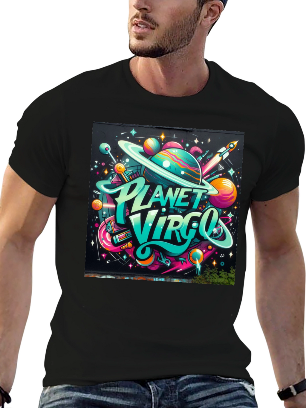 Planet Virgo Graphic T-Shirt