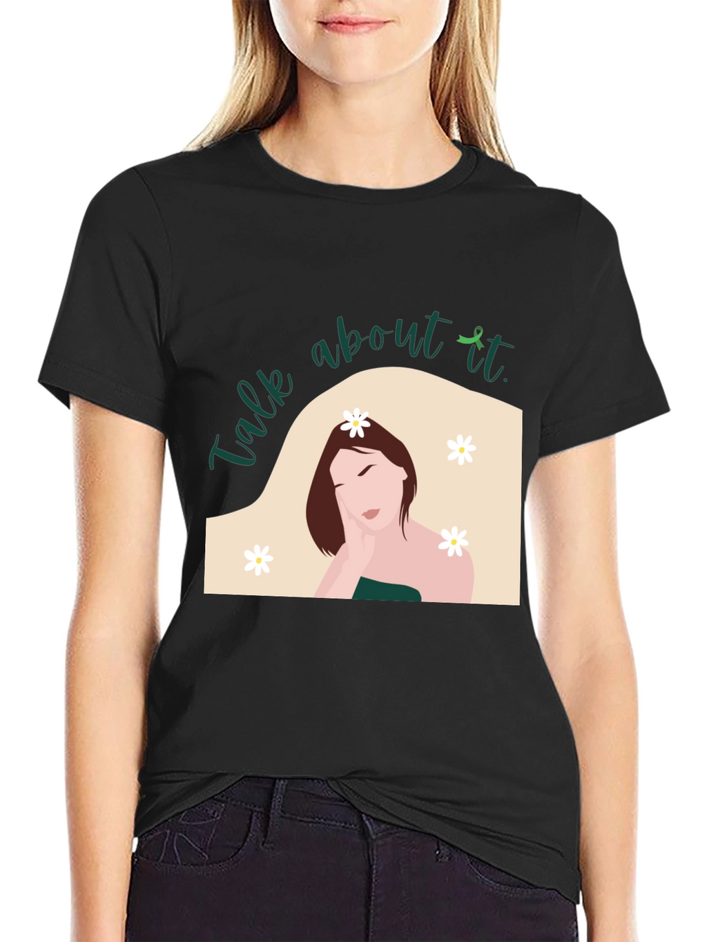 Talk About It T-Shirt - Mental Health Awareness Tee