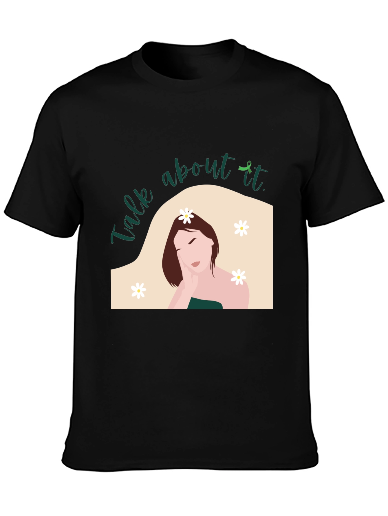 Talk About It T-Shirt - Mental Health Awareness Tee