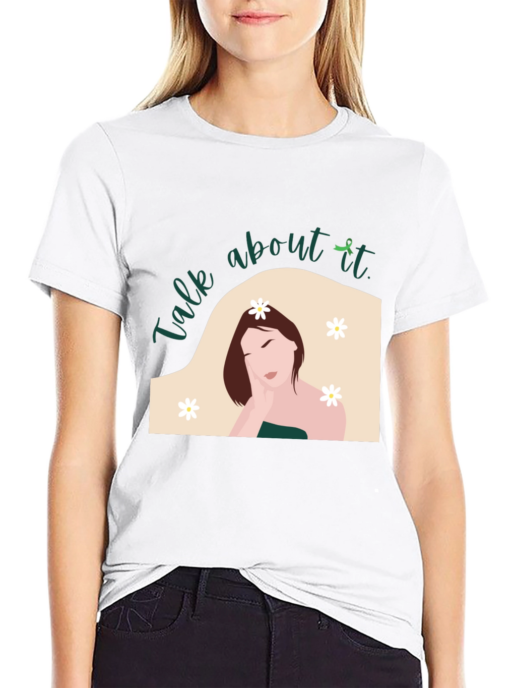 Talk About It T-Shirt - Mental Health Awareness Tee