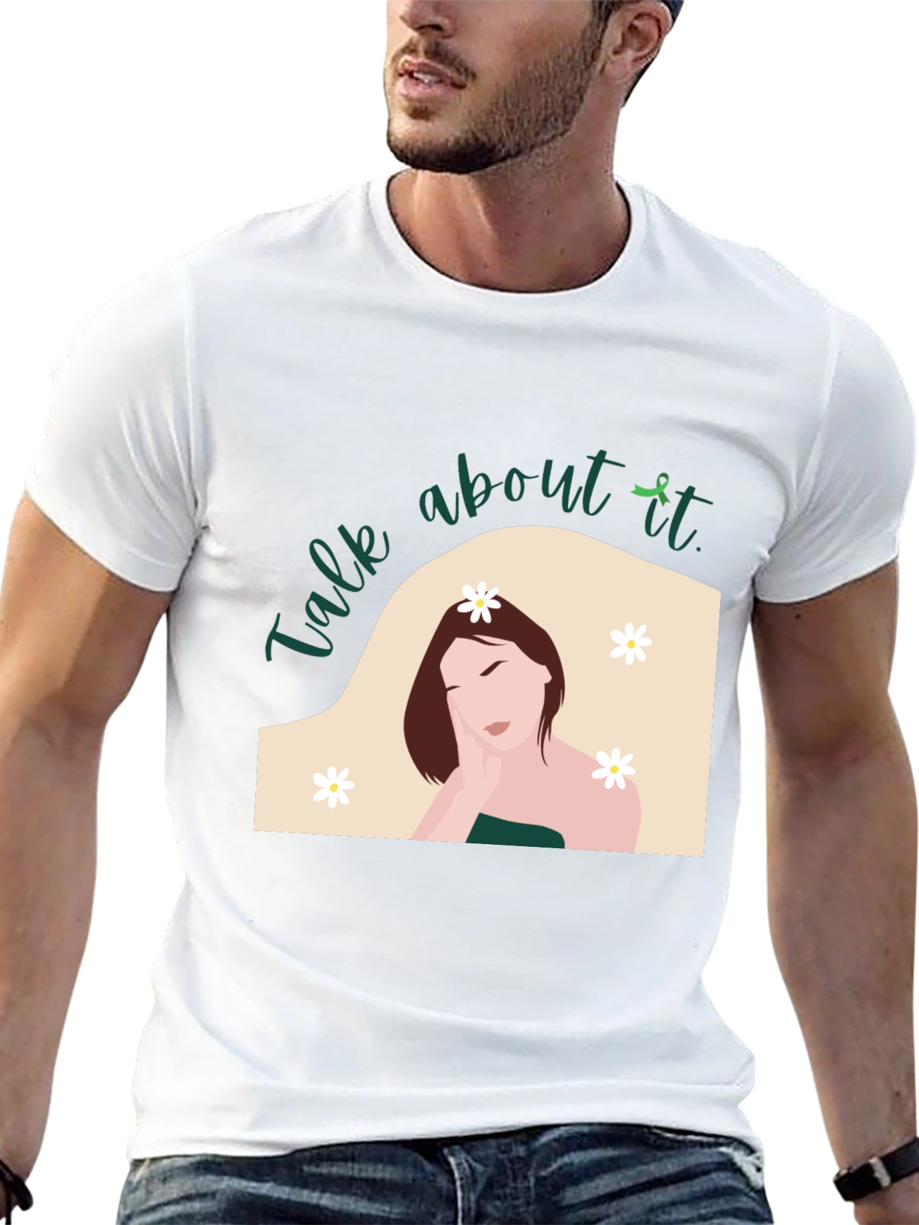 Talk About It T-Shirt - Mental Health Awareness Tee