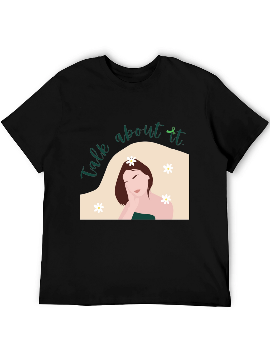 Talk About It T-Shirt - Mental Health Awareness Tee