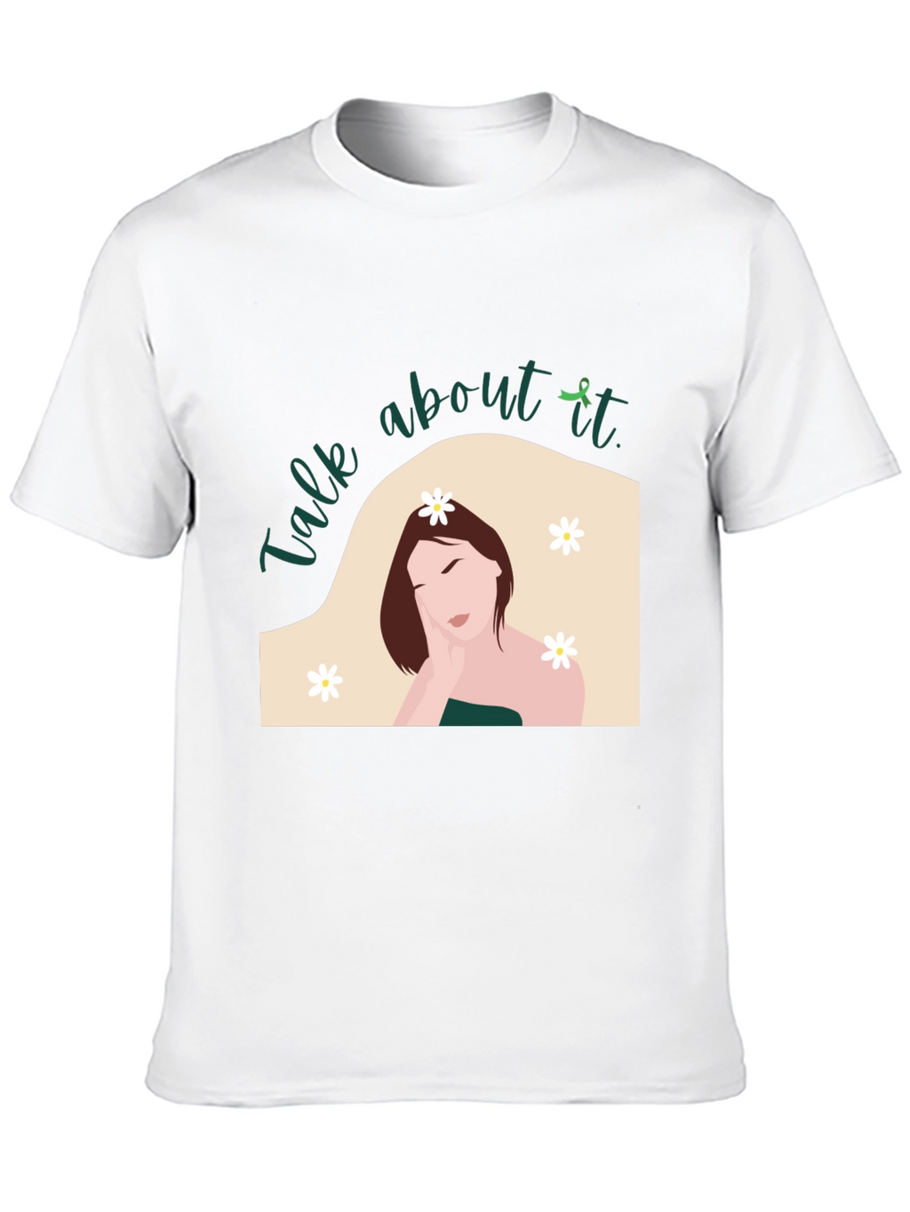 Talk About It T-Shirt - Mental Health Awareness Tee