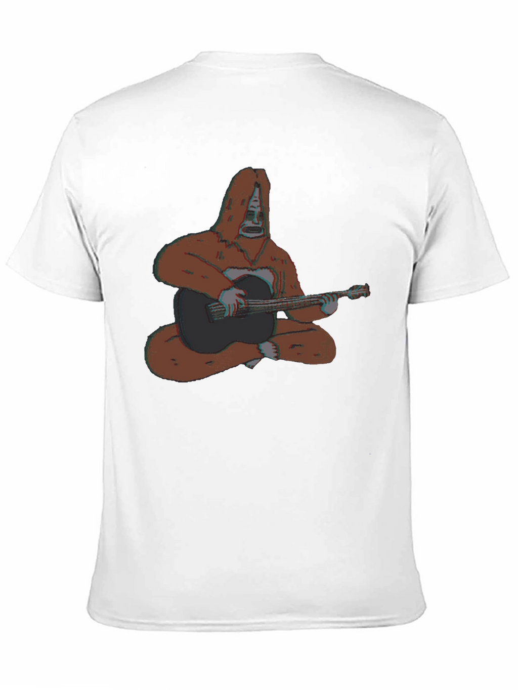 Bigfoot Guitar Player Graphic T-Shirt