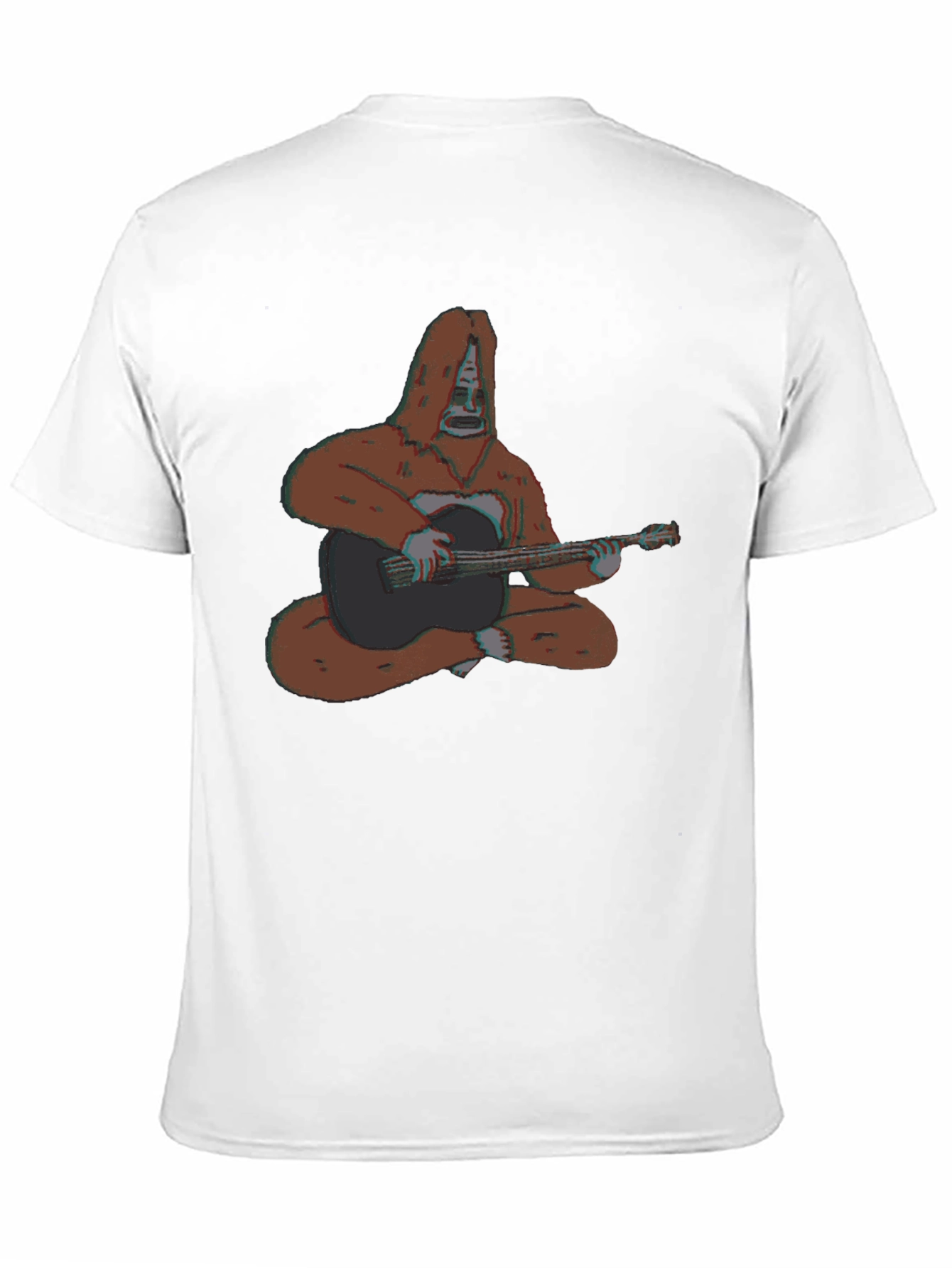 Bigfoot Guitar Player Graphic T-Shirt