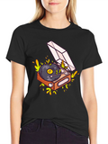 Cool Turntable Graphic Black Tee