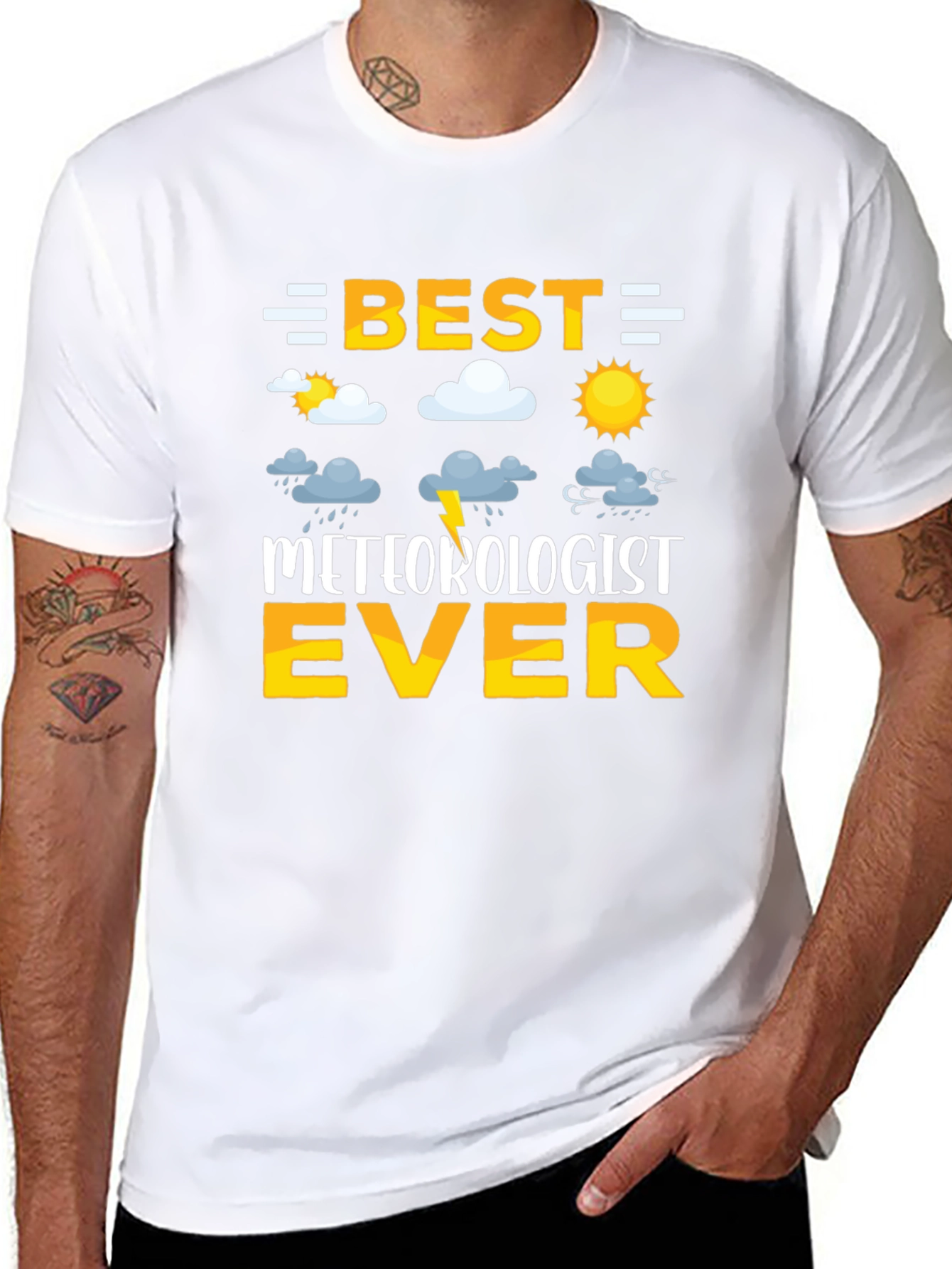 Best Meteorologist Ever T-Shirt - Weather Enthusiast Gift