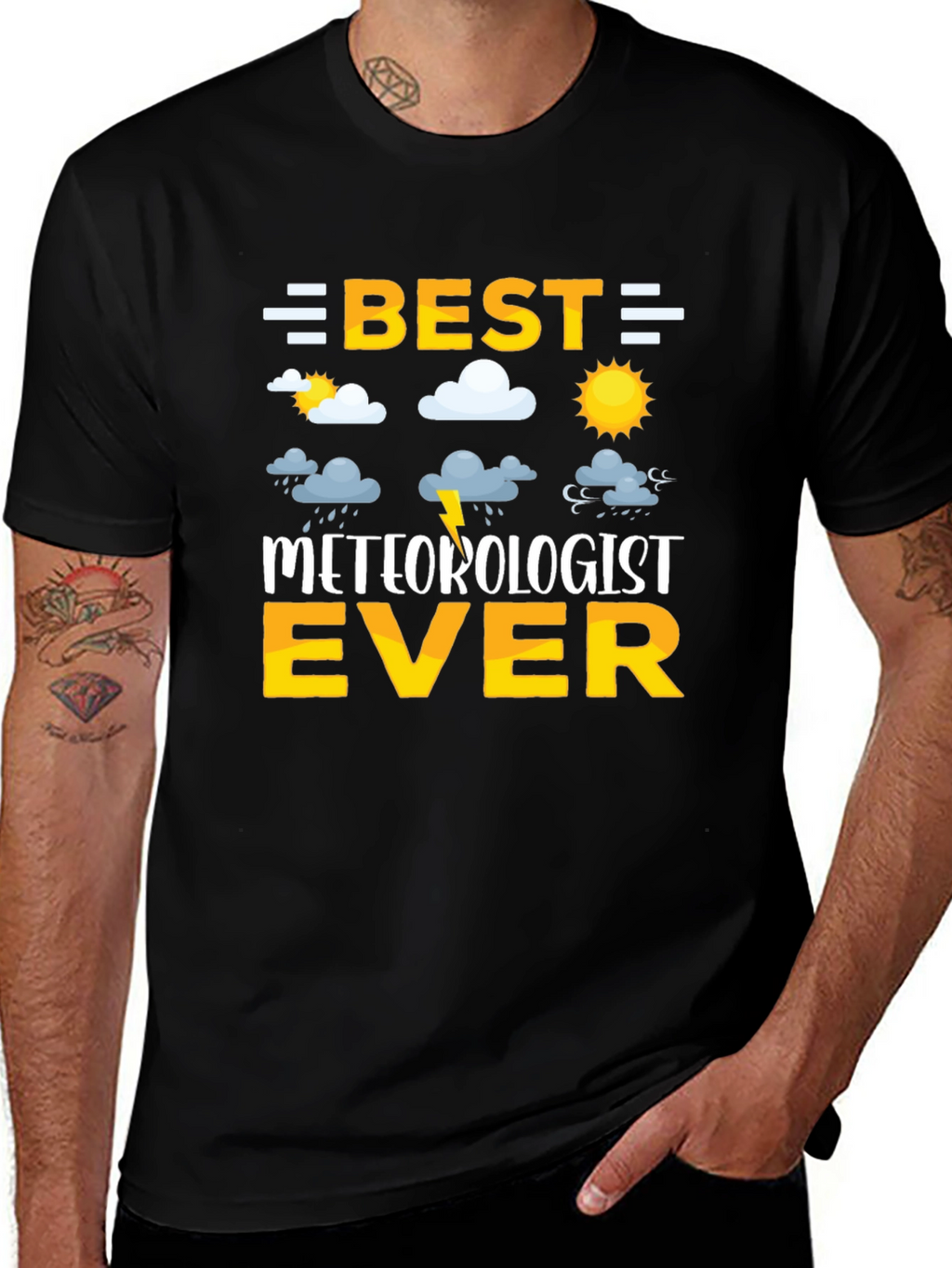 Best Meteorologist Ever T-Shirt - Weather Enthusiast Gift