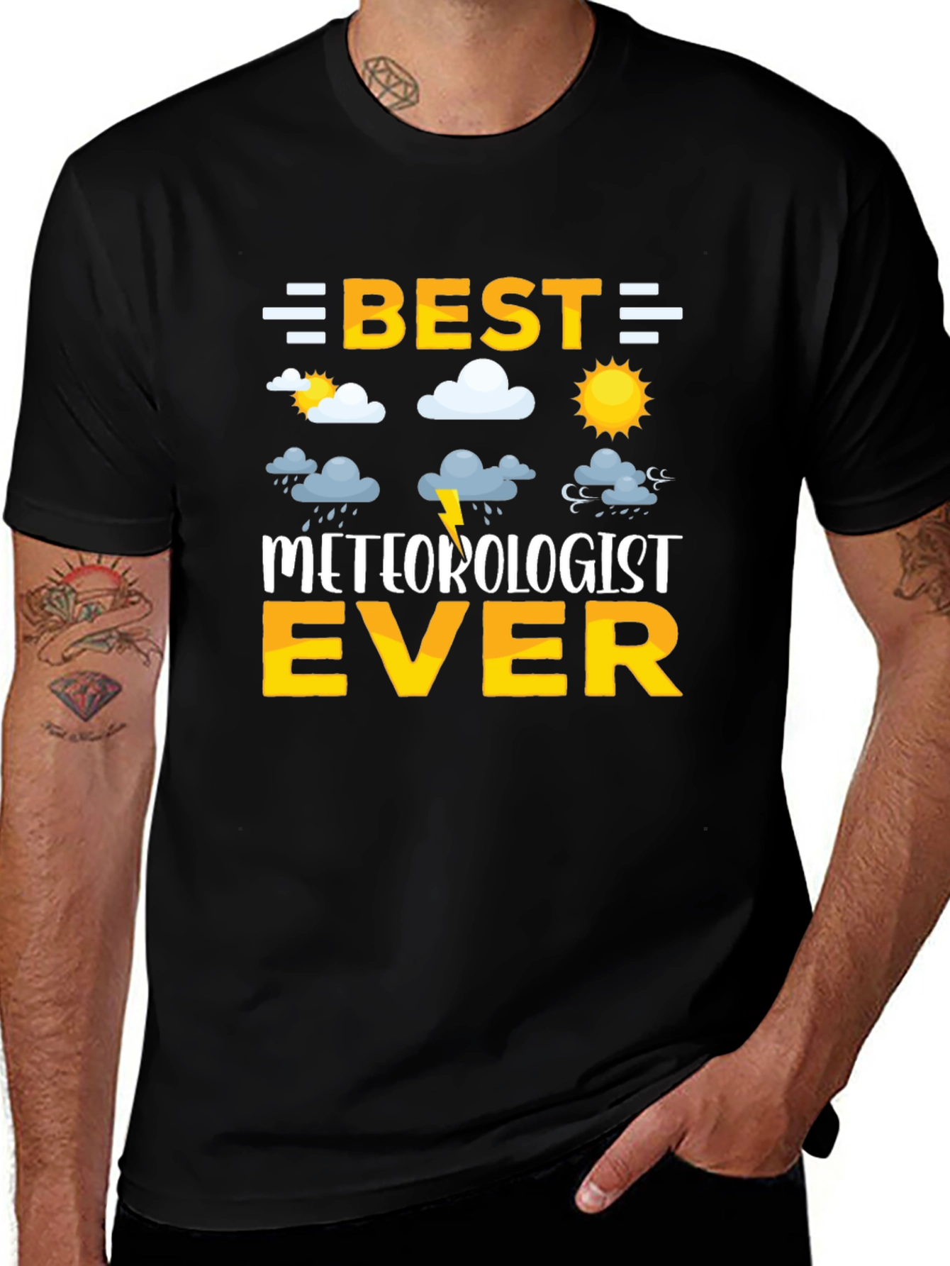 Best Meteorologist Ever T-Shirt - Weather Enthusiast Gift