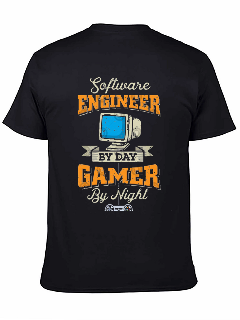 Software Engineer by Day Gamer by Night T-Shirt