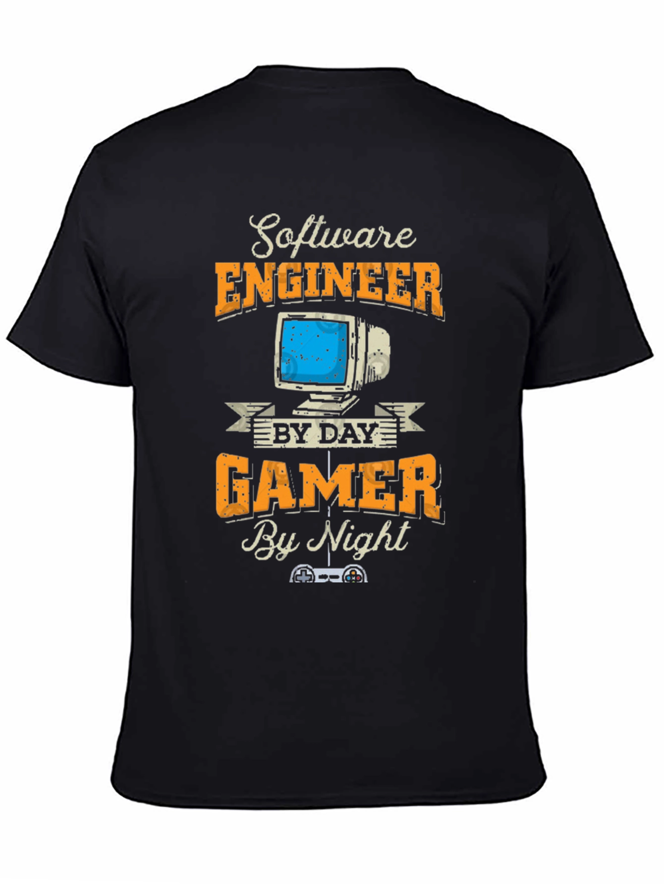 Software Engineer by Day Gamer by Night T-Shirt