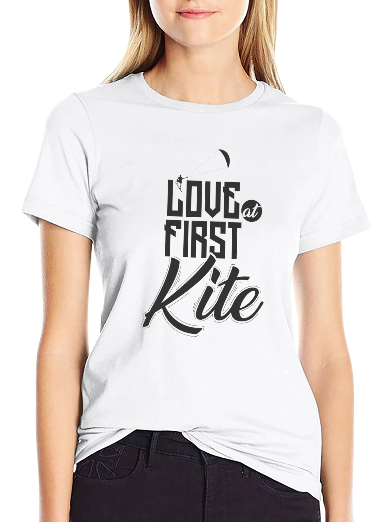 Love at First Kite T-Shirt - Black