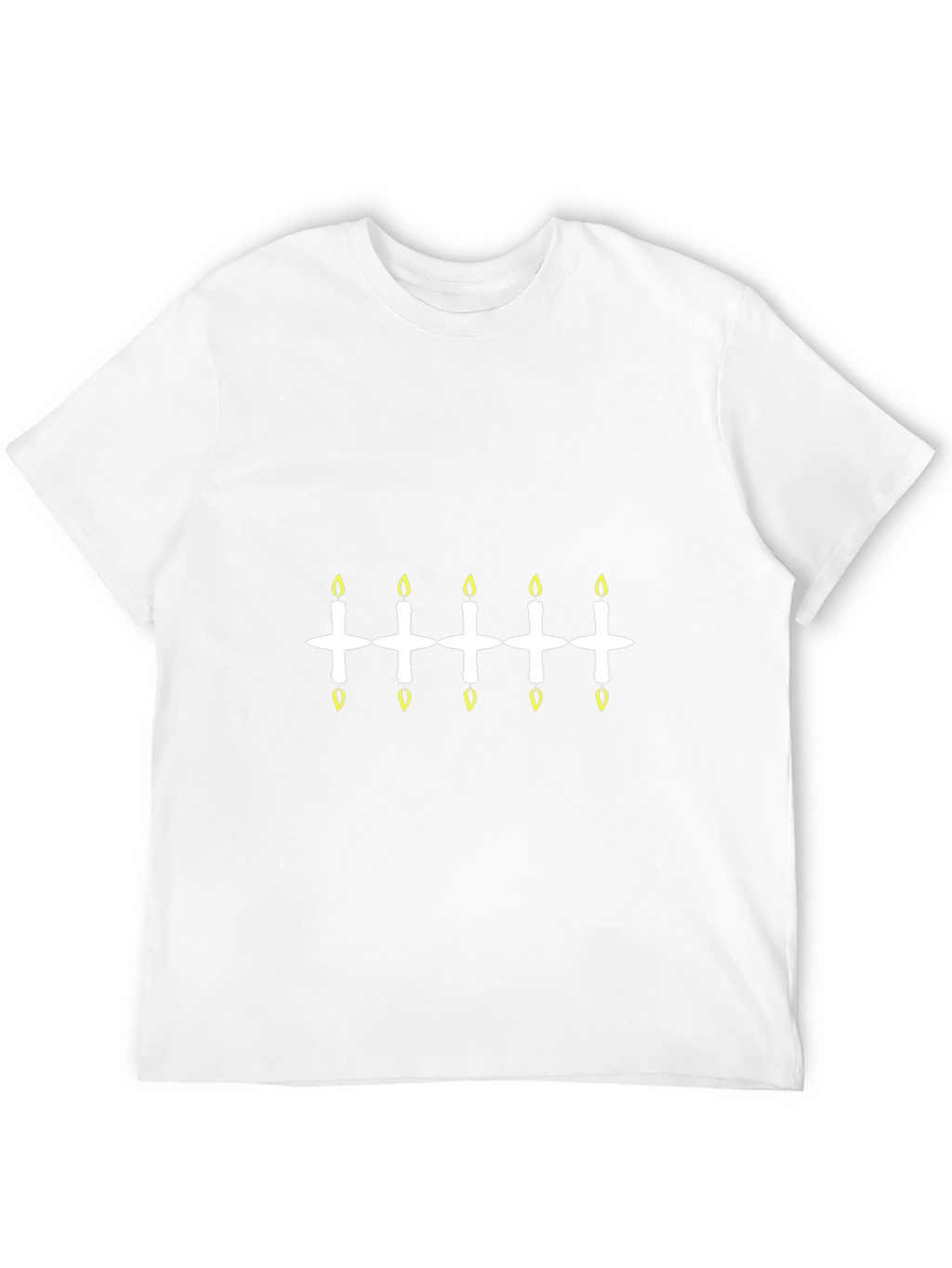 Festive Candle Graphic Tee