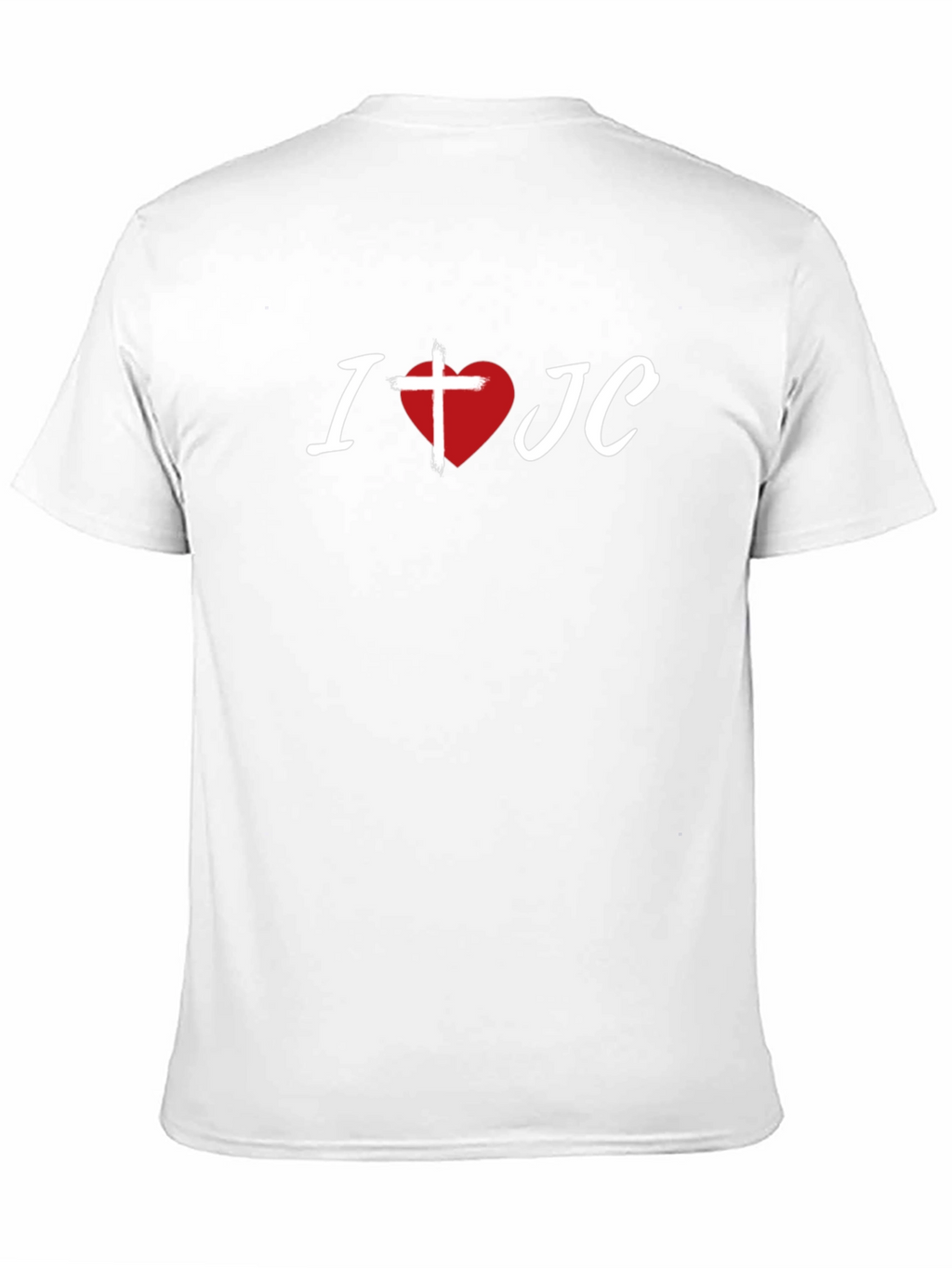 I Heart JC Black Christian T-Shirt