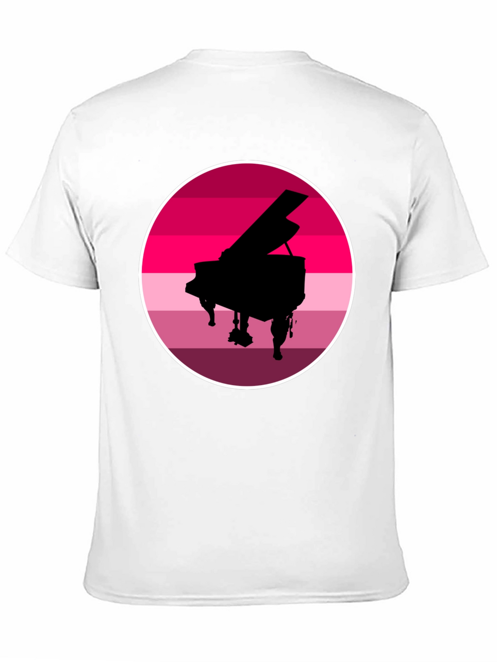 Piano Sunset Graphic Tee