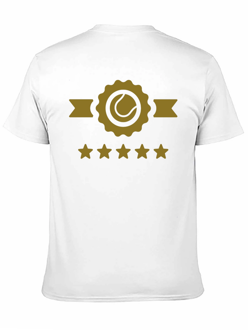 Tennis Star Rating Black T-Shirt