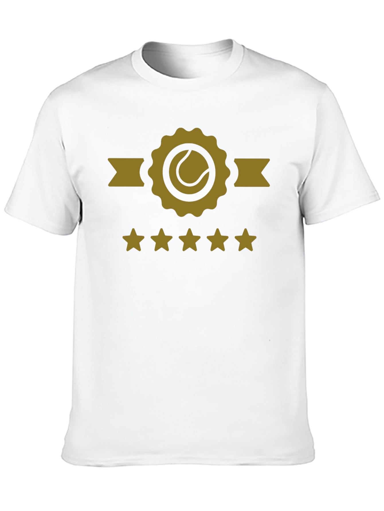 Tennis Star Rating Black T-Shirt