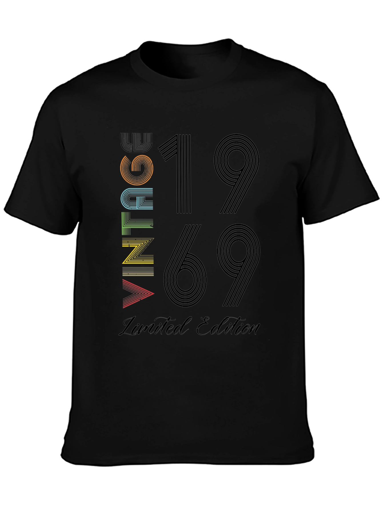 Vintage 1969 Limited Edition Black T-Shirt