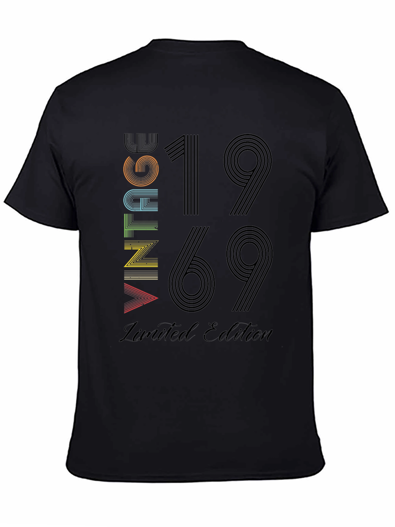 Vintage 1969 Limited Edition Black T-Shirt