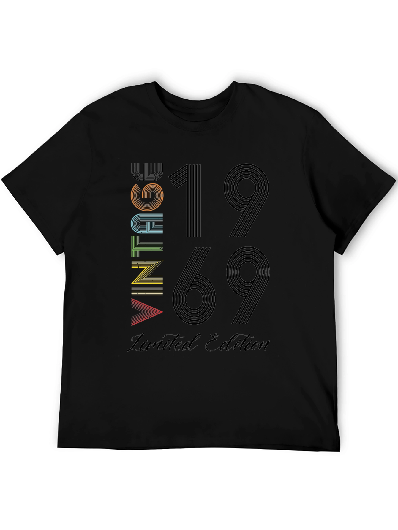 Vintage 1969 Limited Edition Black T-Shirt