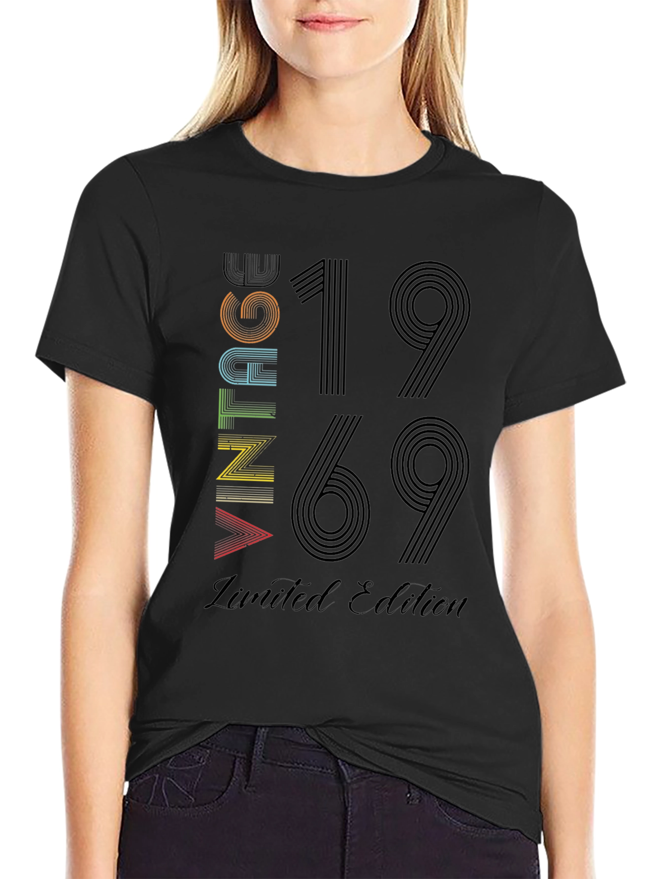 Vintage 1969 Limited Edition Black T-Shirt