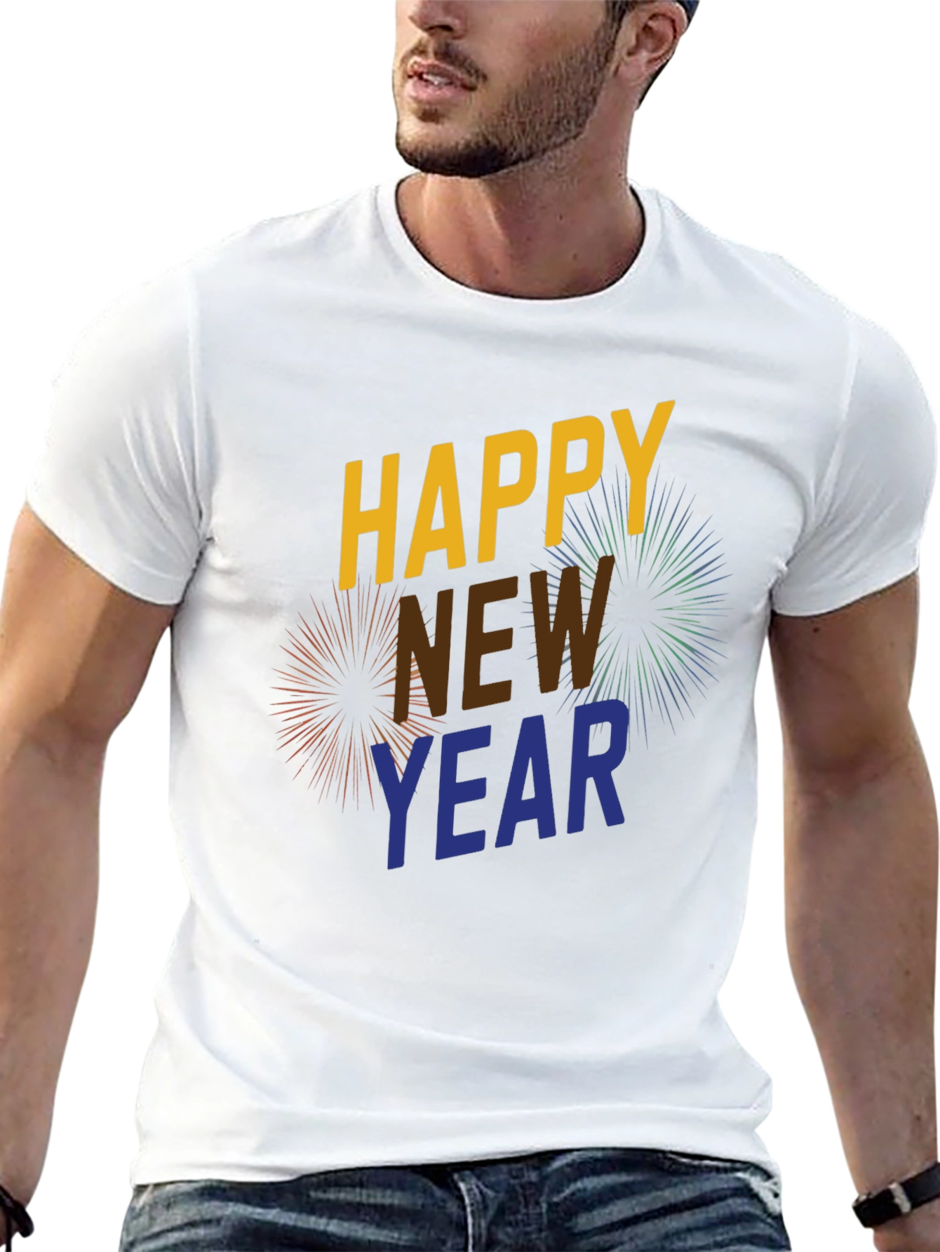 Happy New Year Graphic T-Shirt