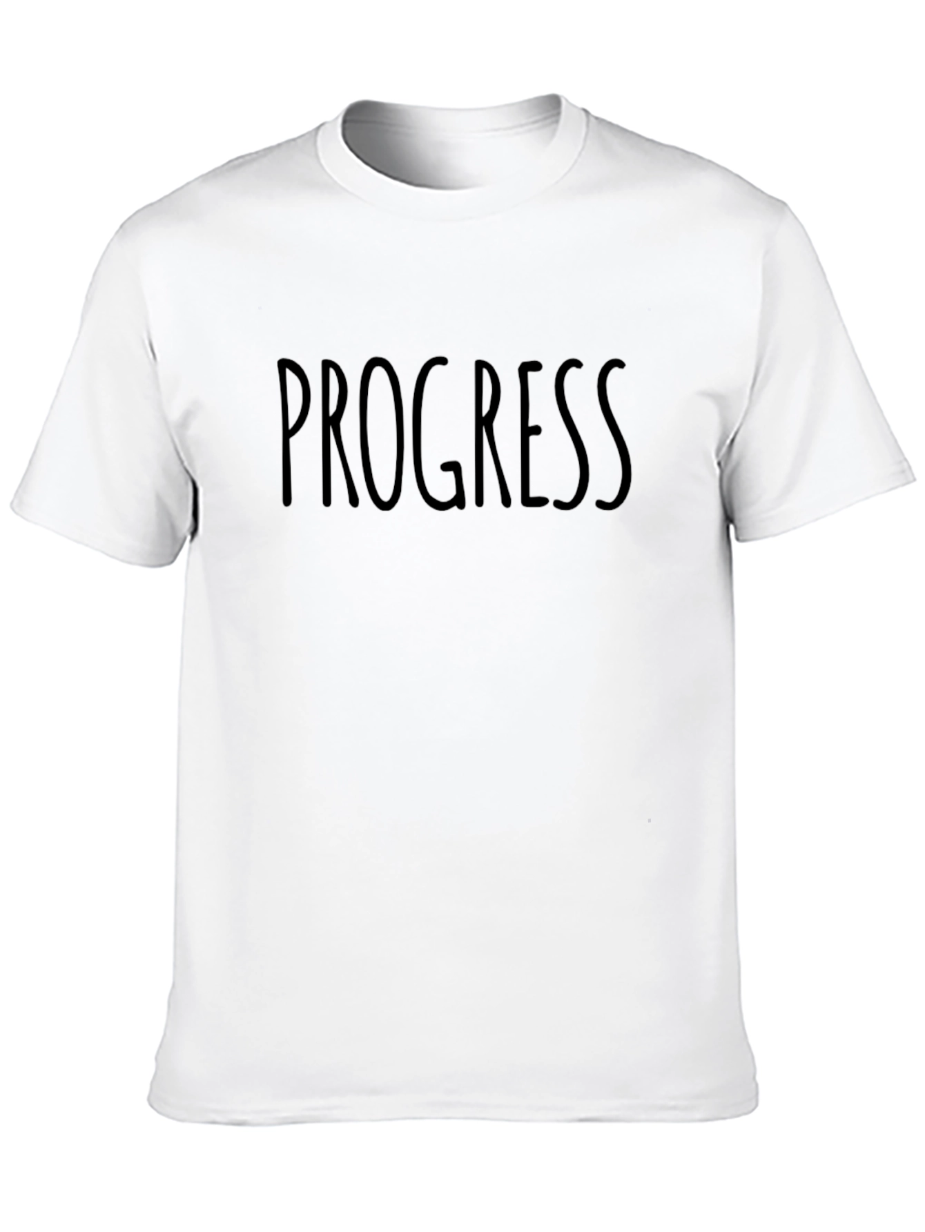 Progress Black Graphic T-Shirt