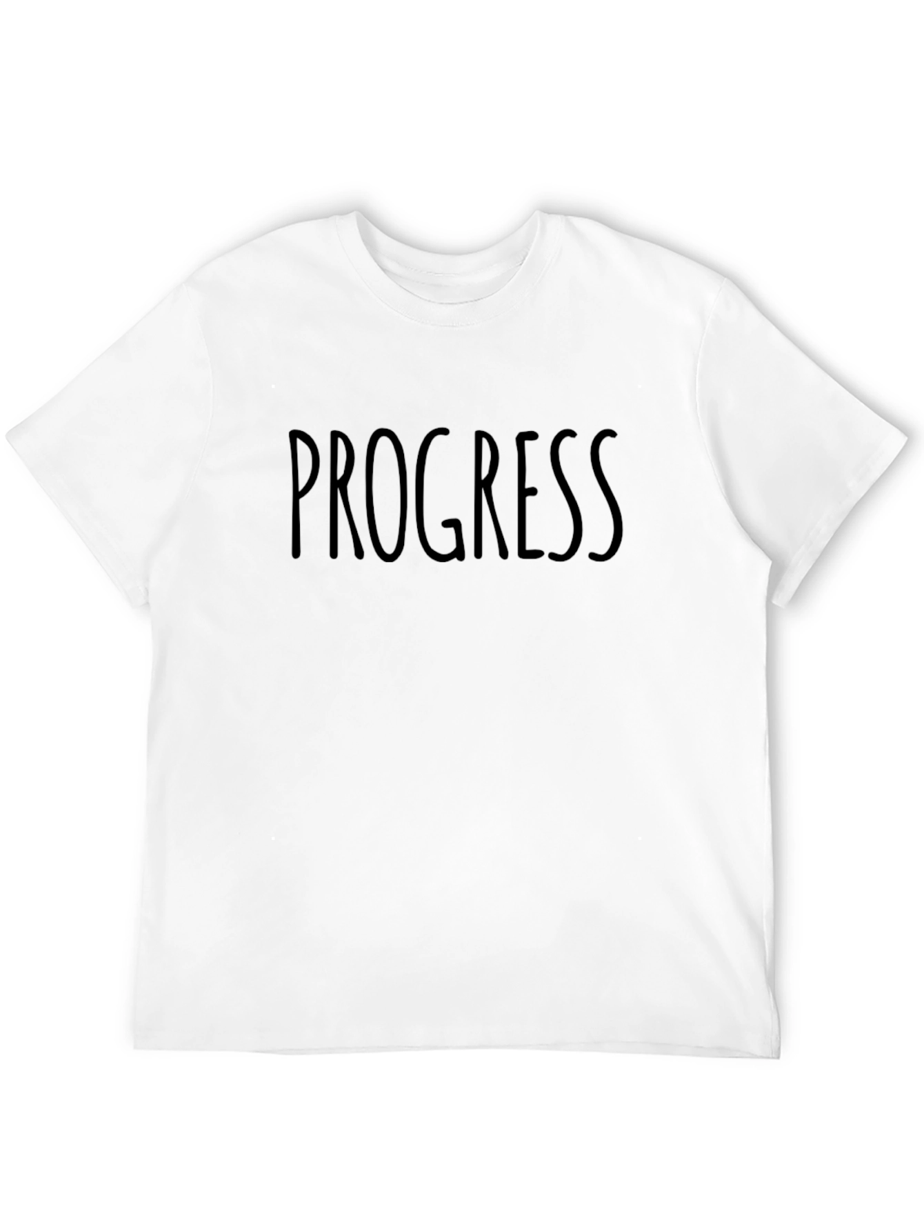 Progress Black Graphic T-Shirt