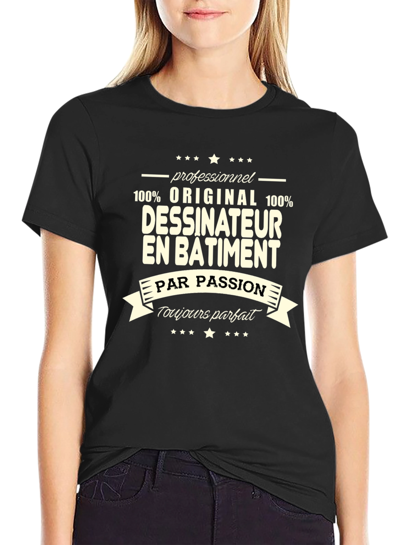 Original Draftsman in Building T-Shirt