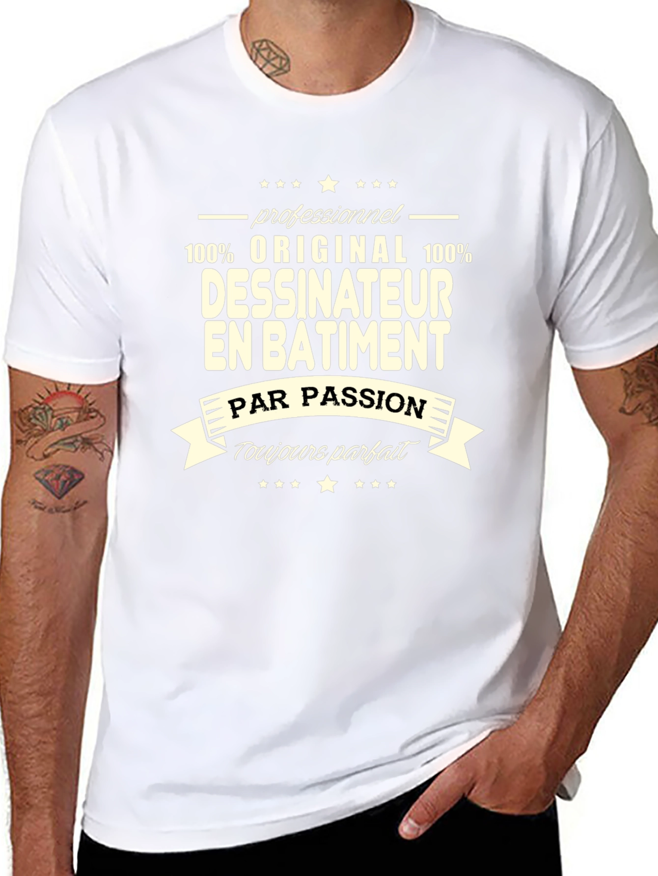 Original Draftsman in Building T-Shirt