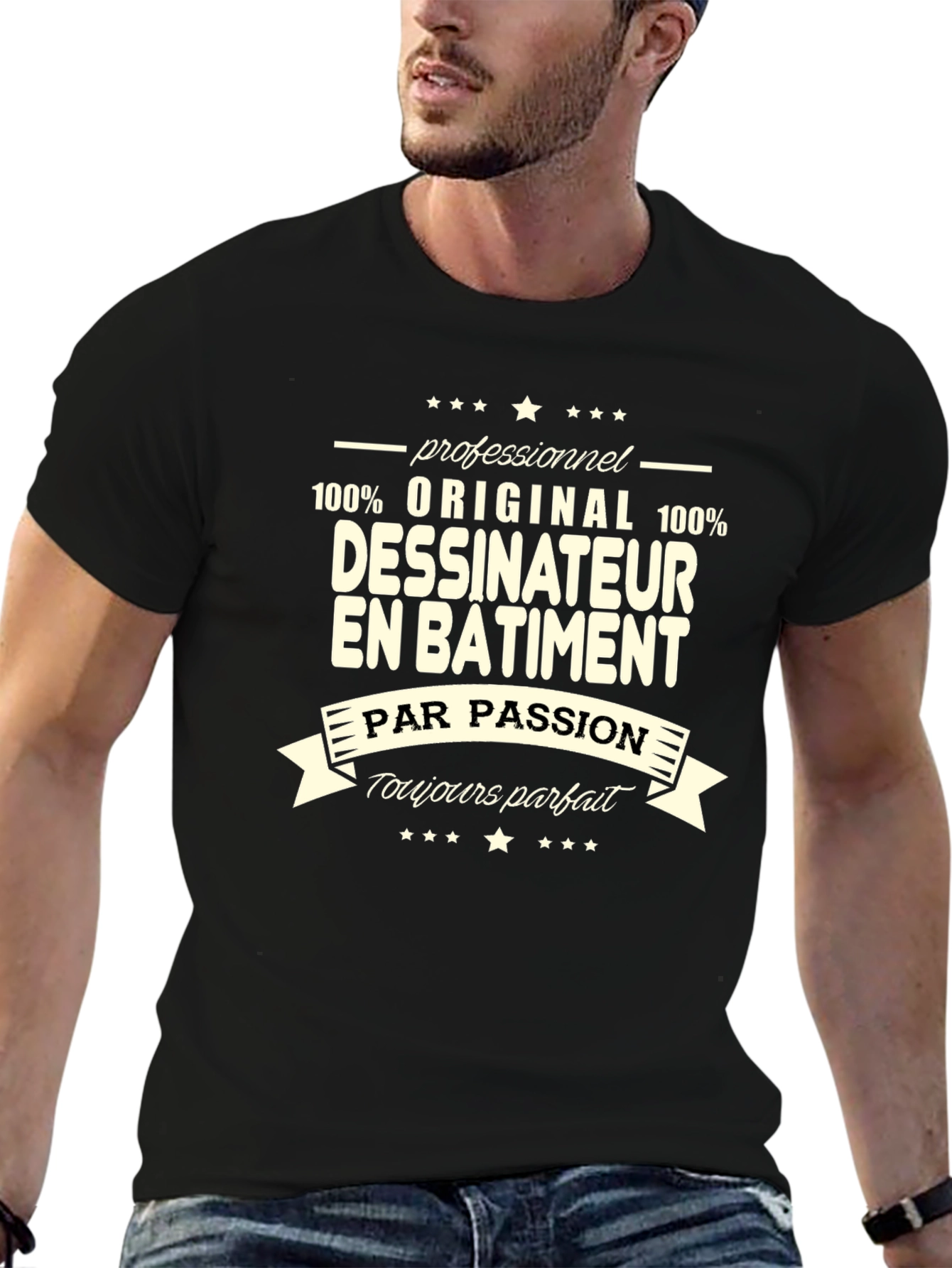 Original Draftsman in Building T-Shirt