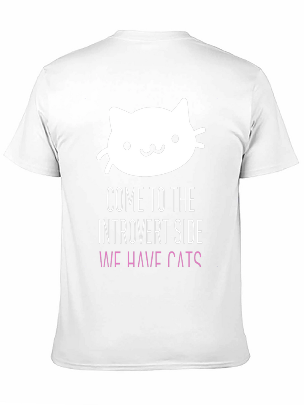 Introvert Cat Graphic Tee