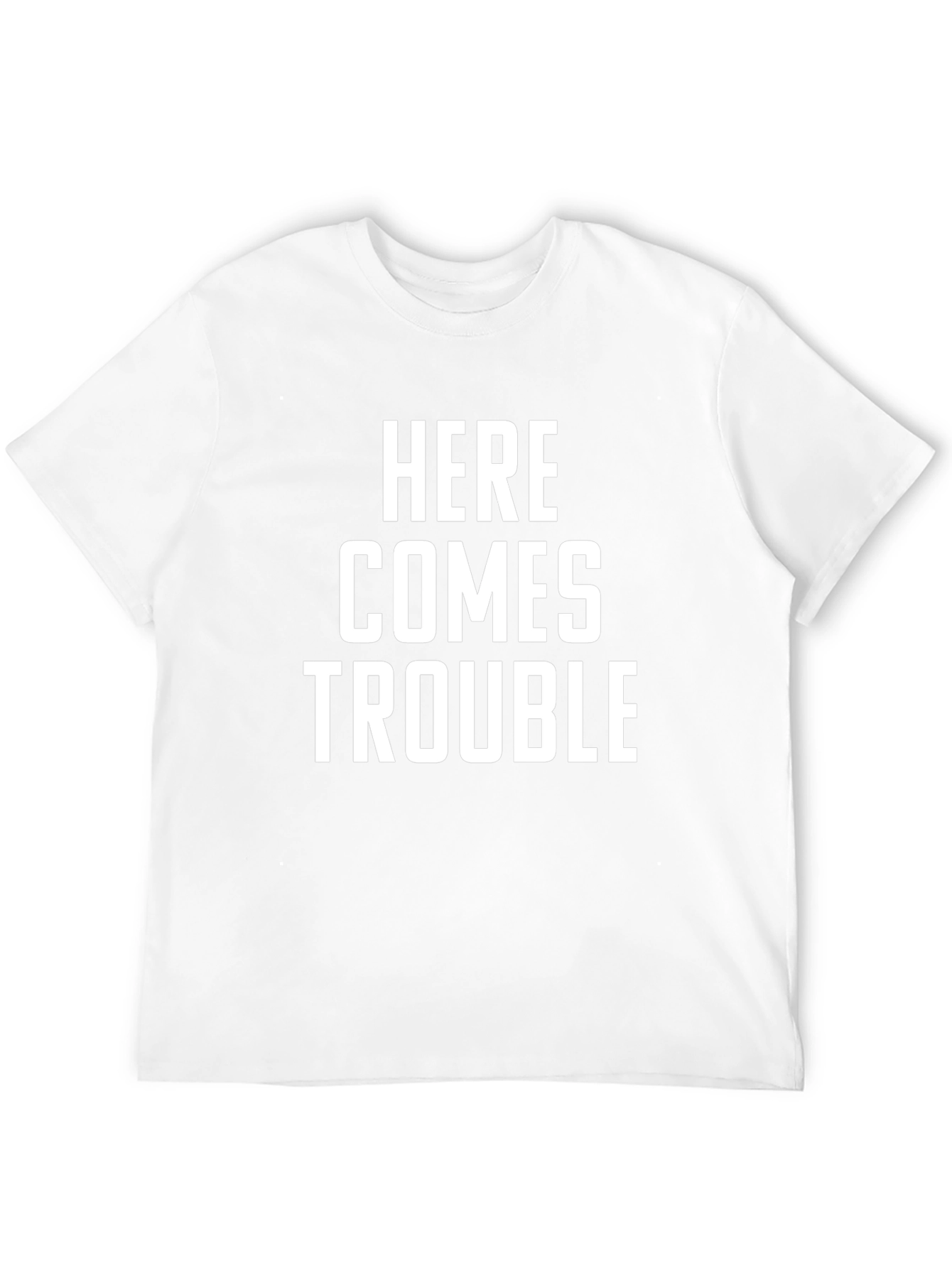 Here Comes Trouble Graphic T-Shirt