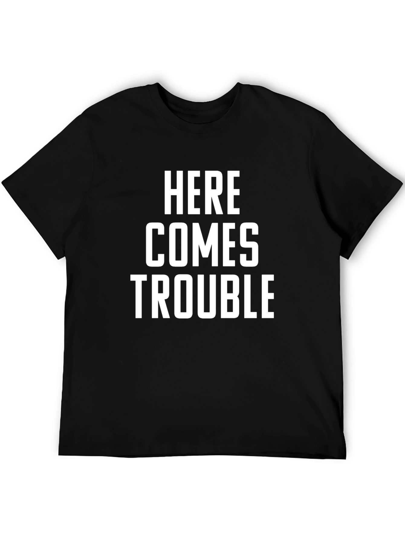 Here Comes Trouble Graphic T-Shirt