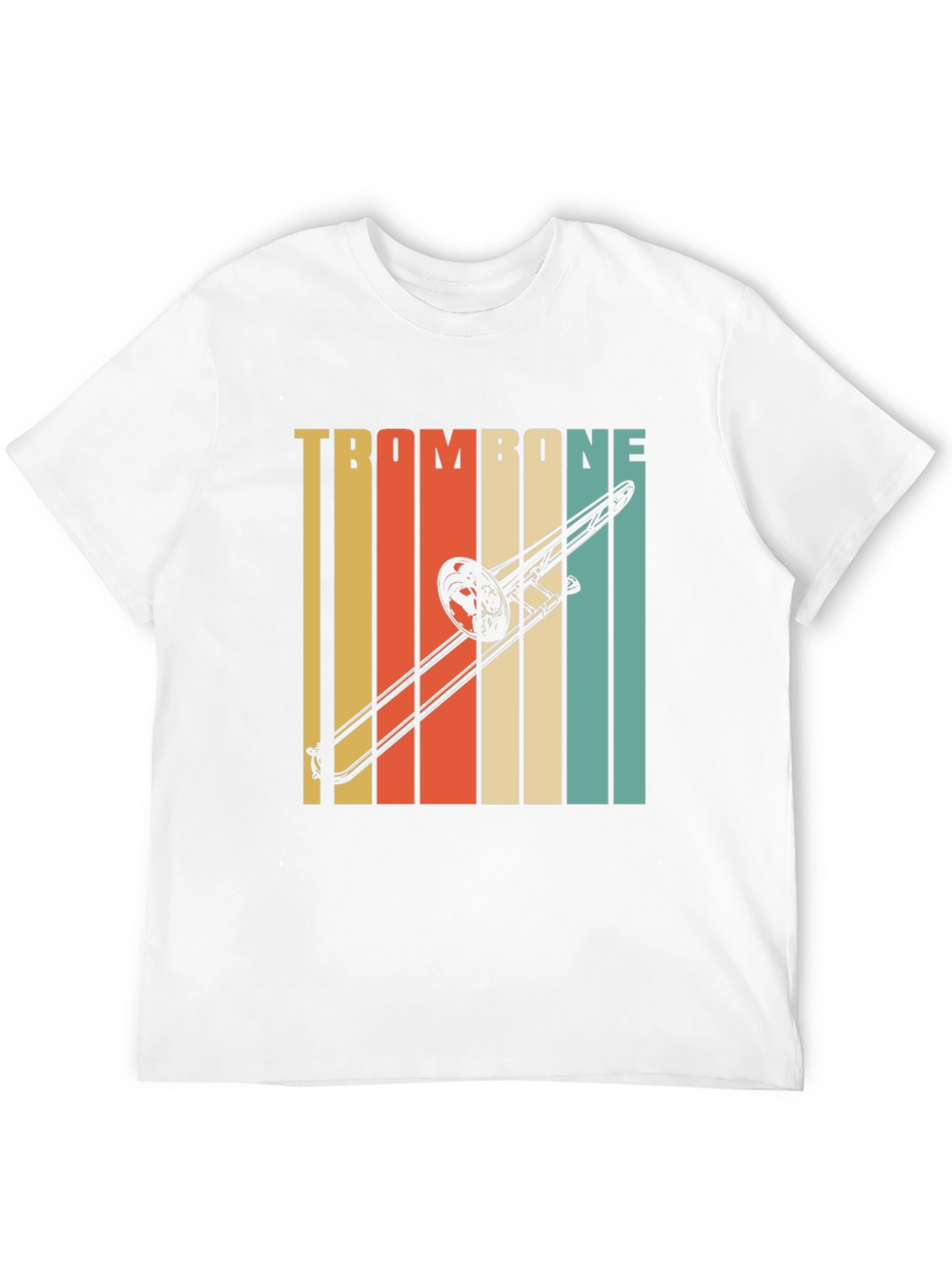 Retro Trombone Player T-Shirt