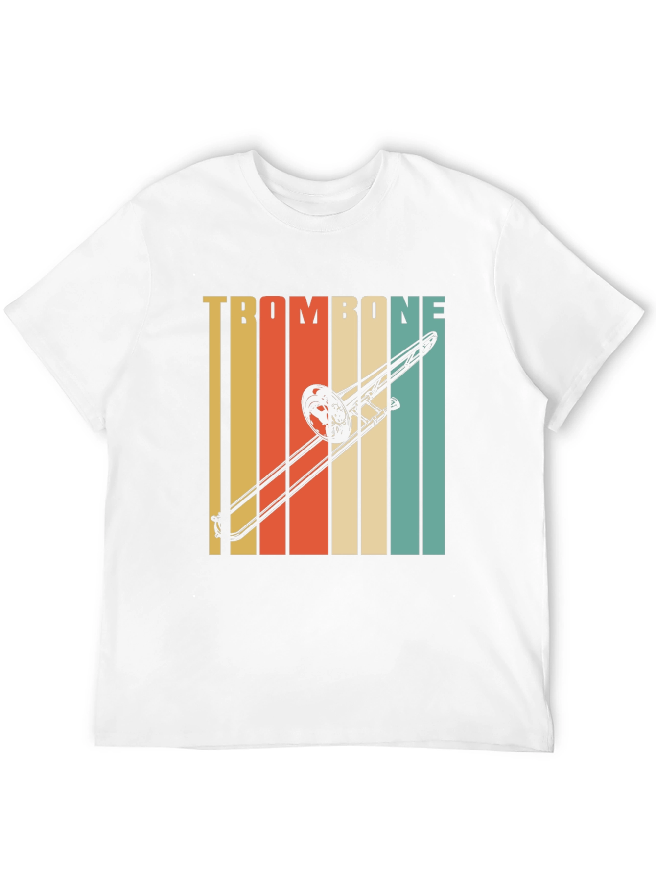 Retro Trombone Player T-Shirt