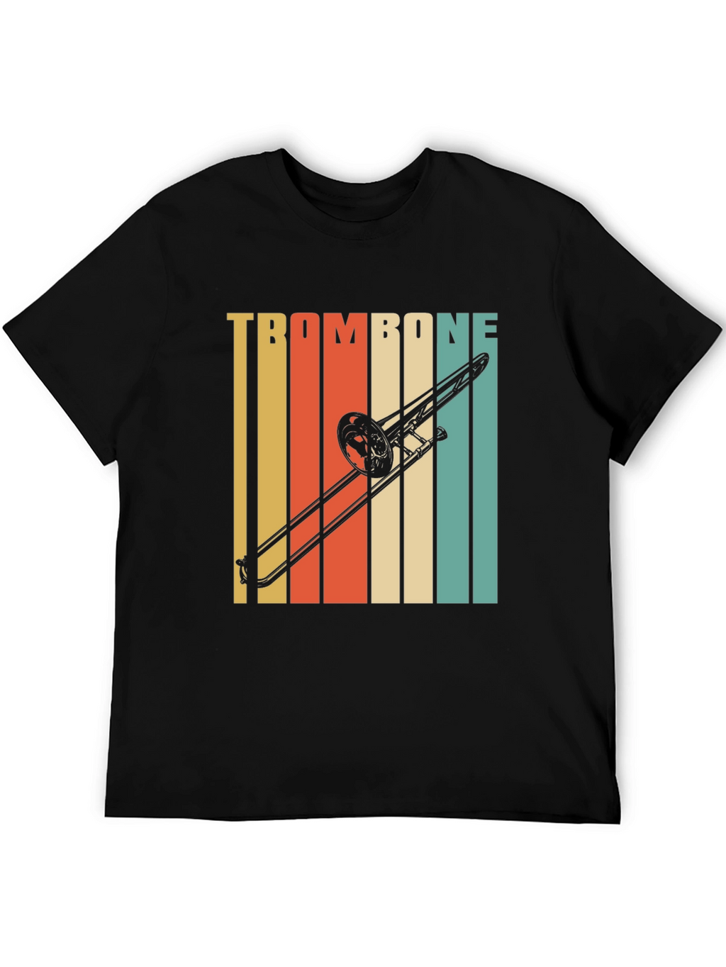 Retro Trombone Player T-Shirt