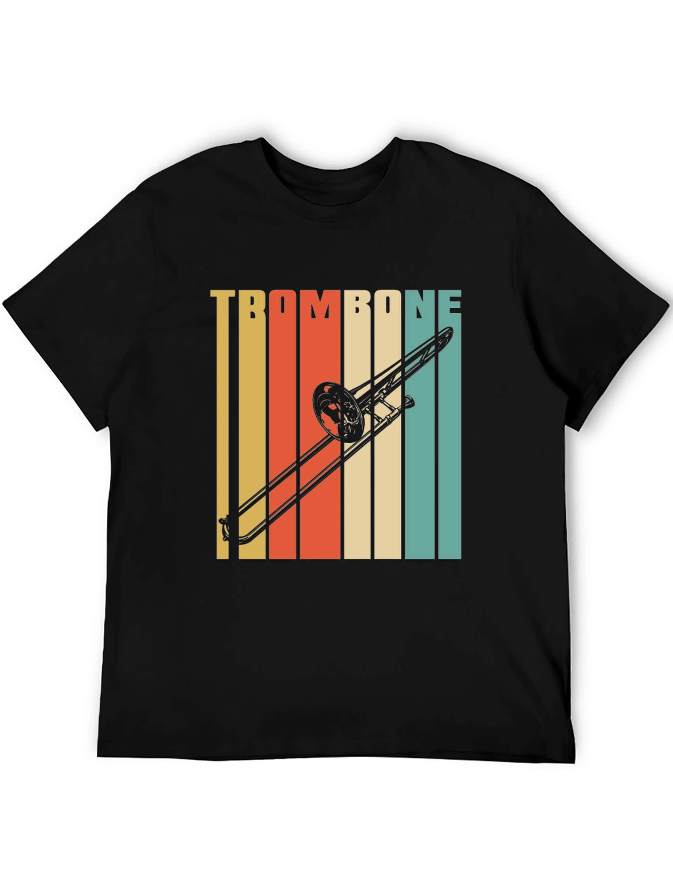 Retro Trombone Player T-Shirt