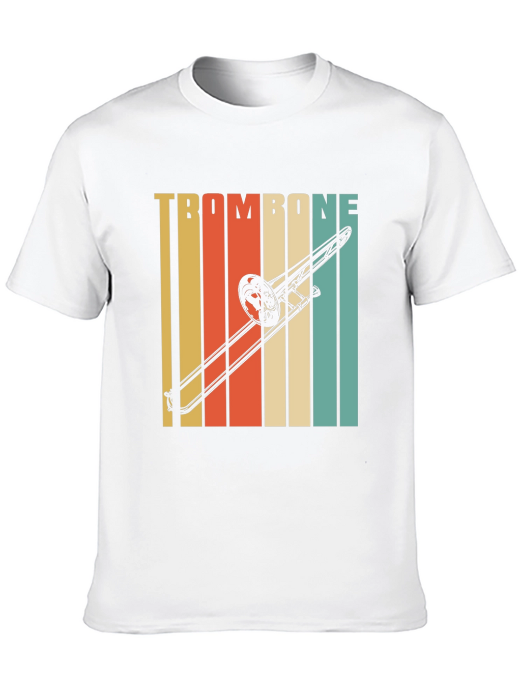 Retro Trombone Player T-Shirt