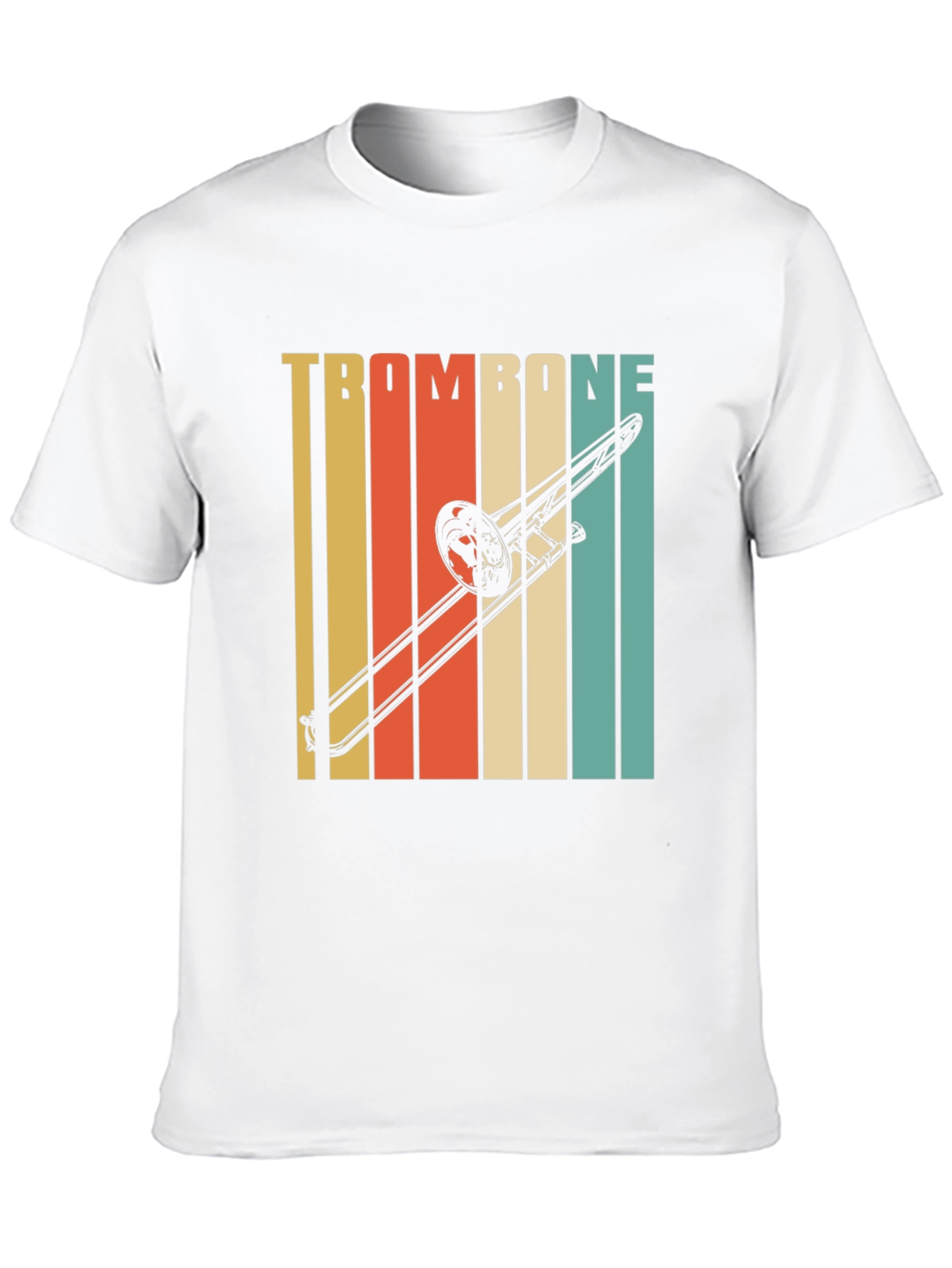 Retro Trombone Player T-Shirt