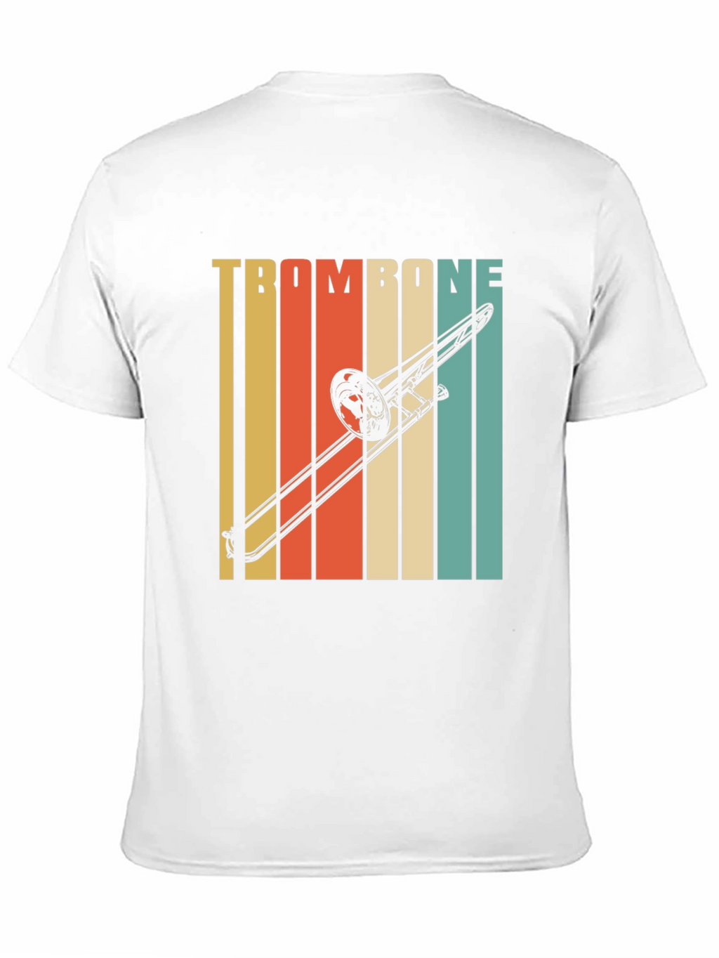 Retro Trombone Player T-Shirt