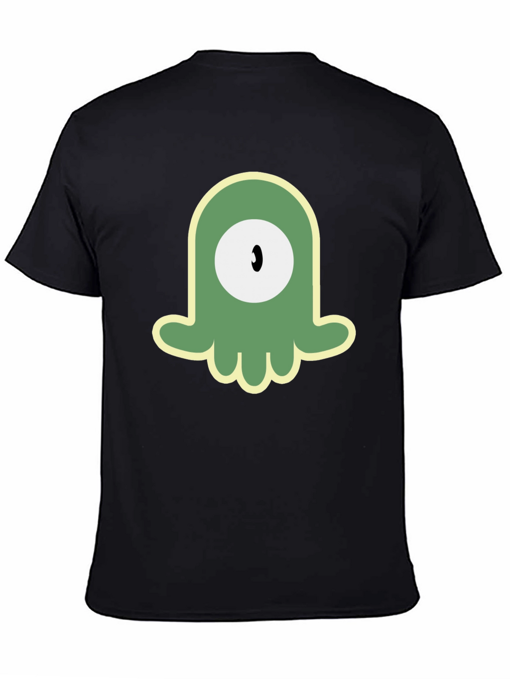 One-Eyed Alien Graphic Black T-Shirt
