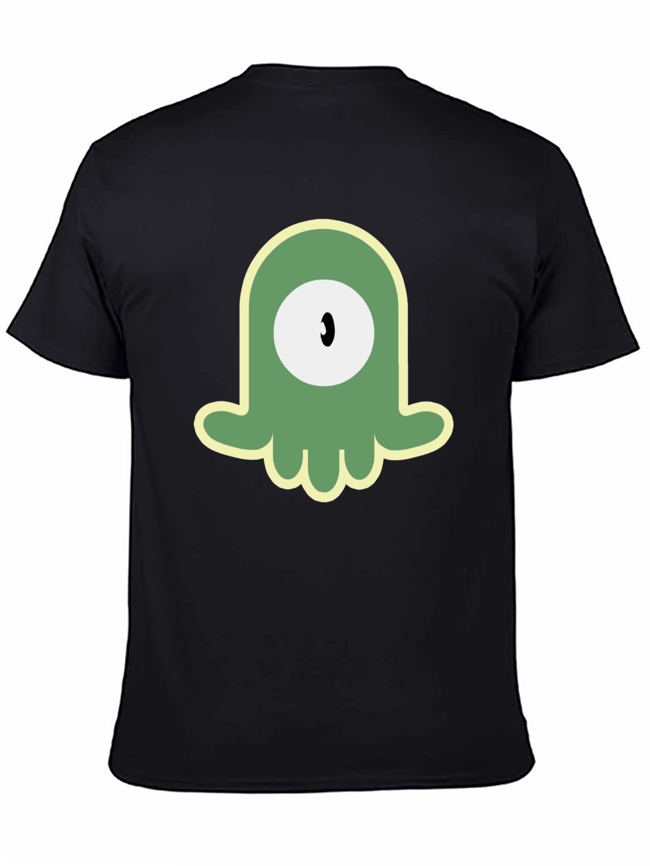 One-Eyed Alien Graphic Black T-Shirt
