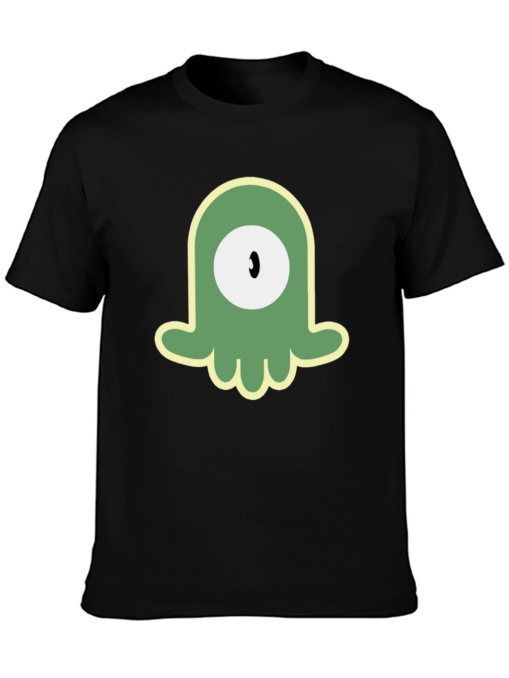 One-Eyed Alien Graphic Black T-Shirt