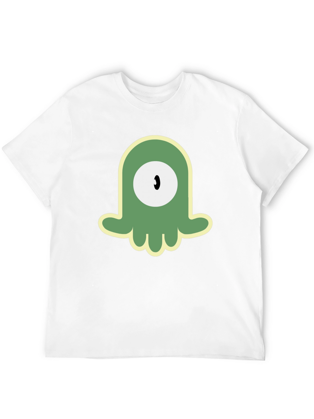 One-Eyed Alien Graphic Black T-Shirt