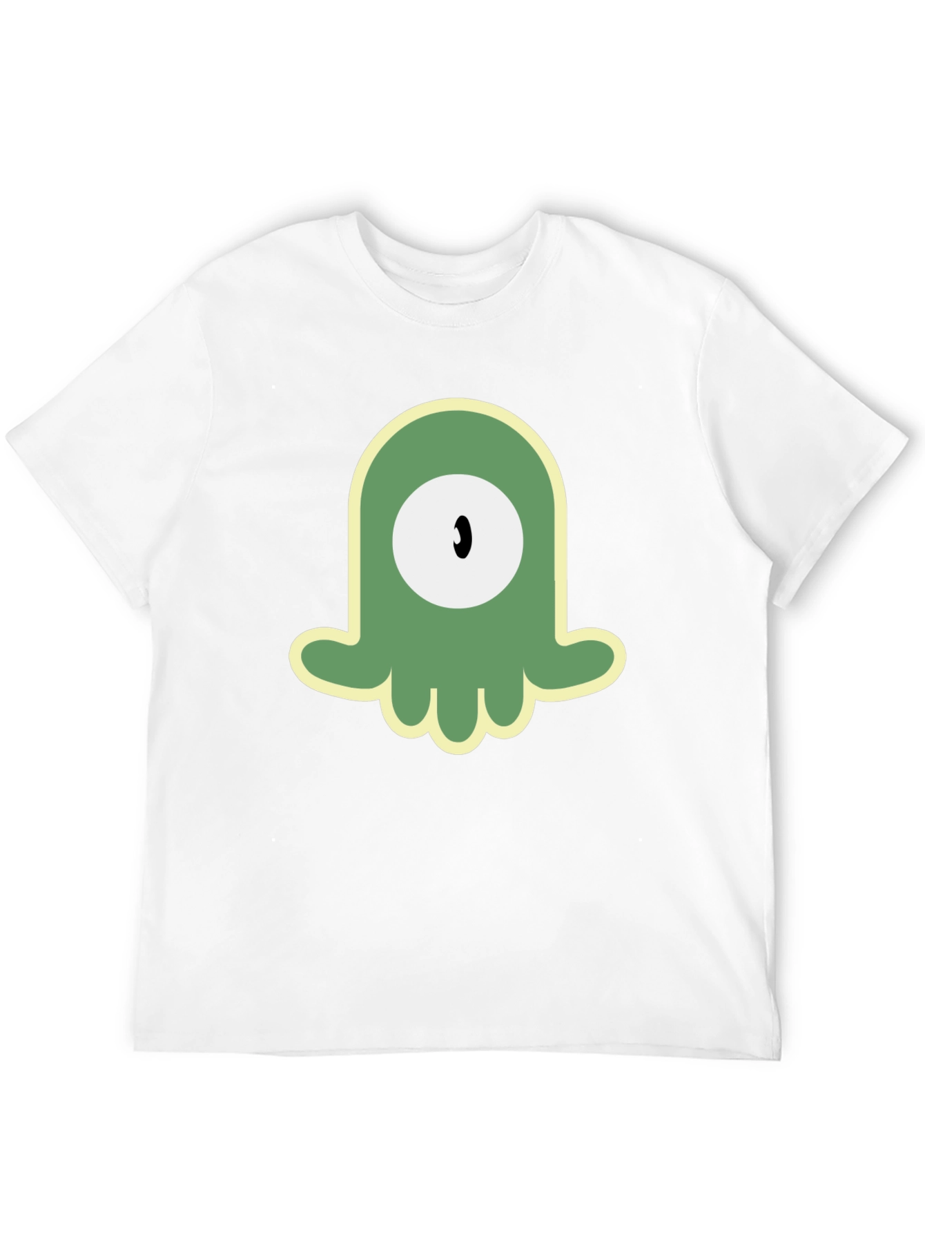 One-Eyed Alien Graphic Black T-Shirt