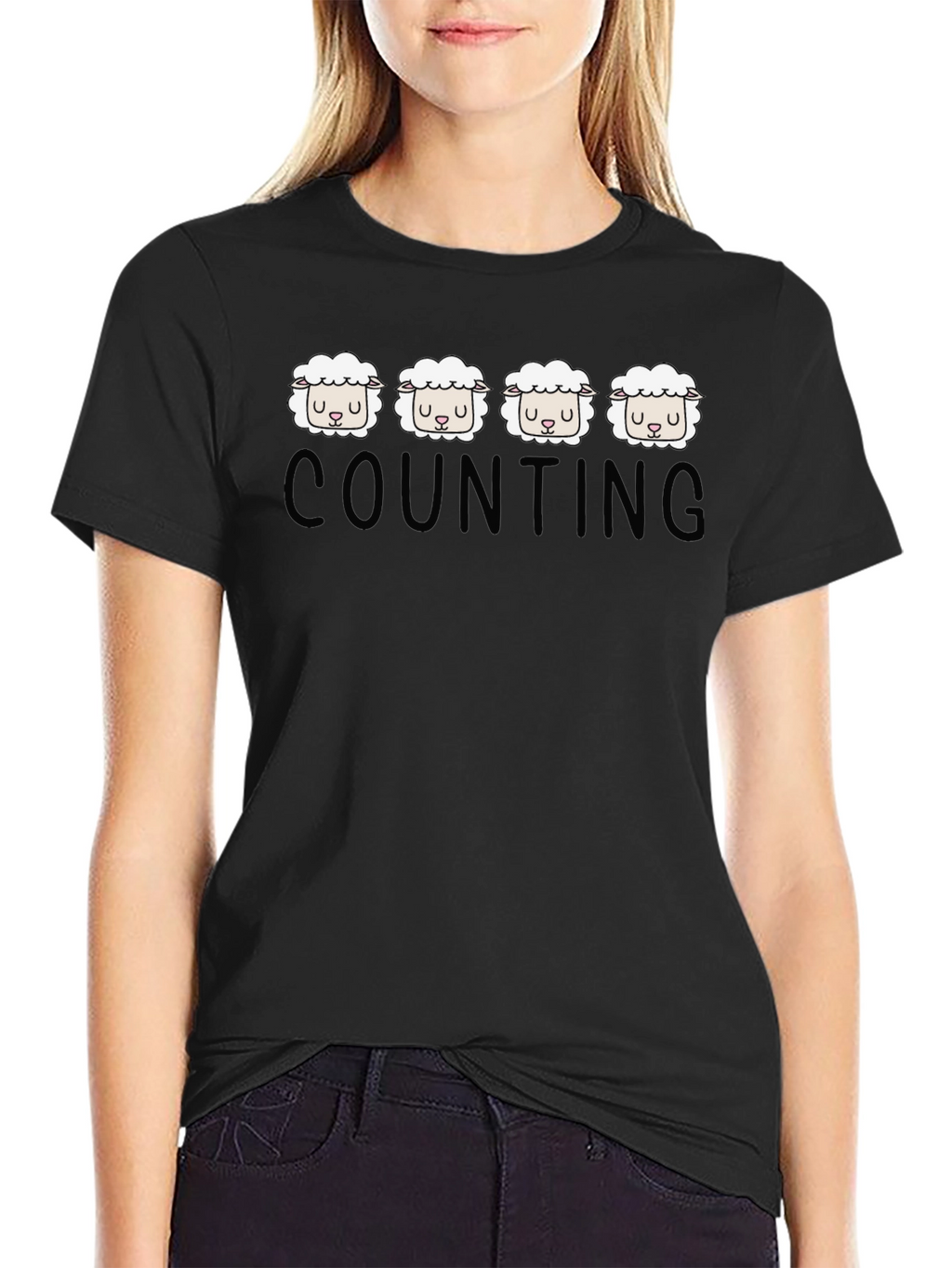 Counting Sheep Graphic T-Shirt