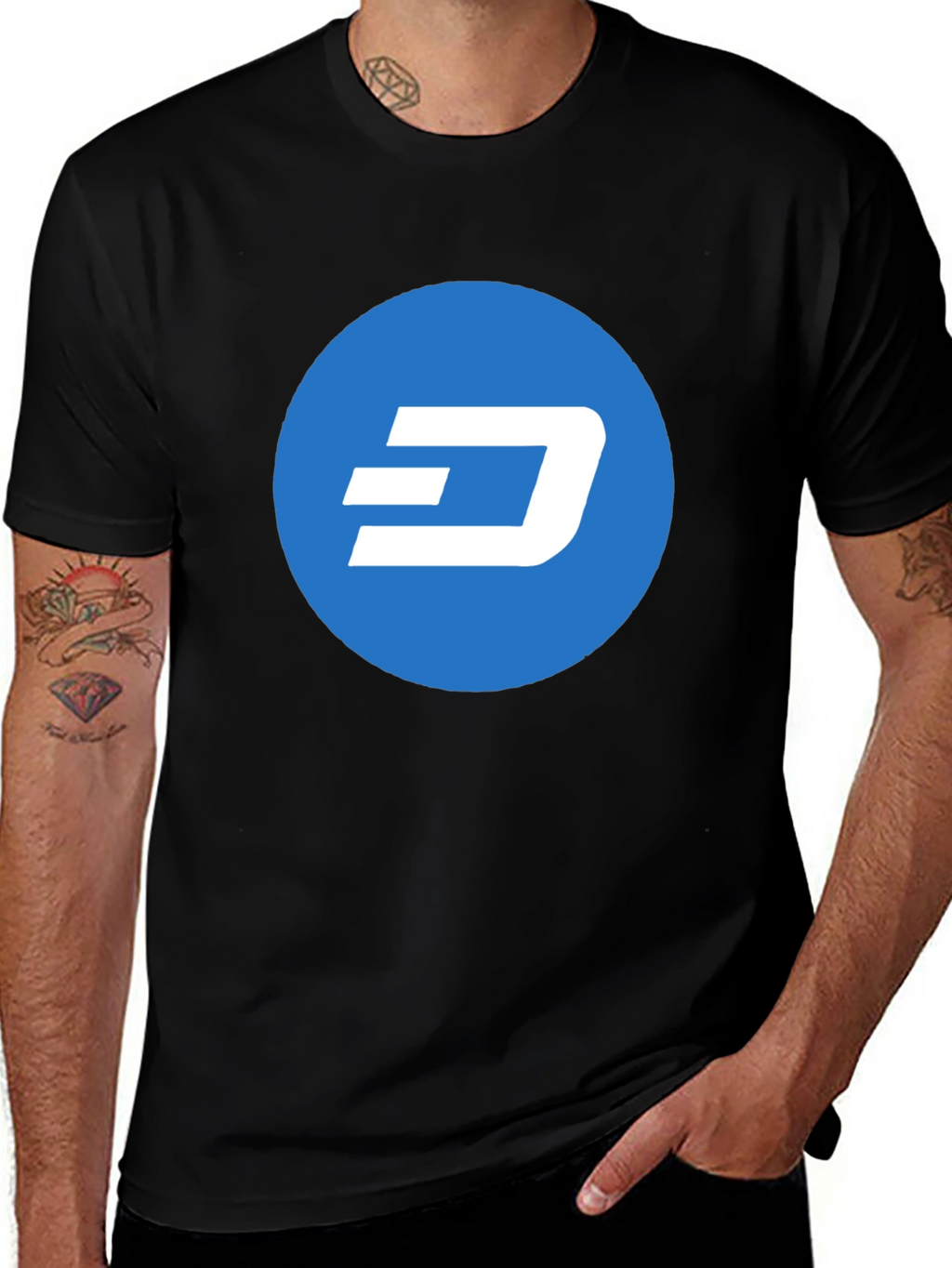 Dash Crypto Black T-Shirt
