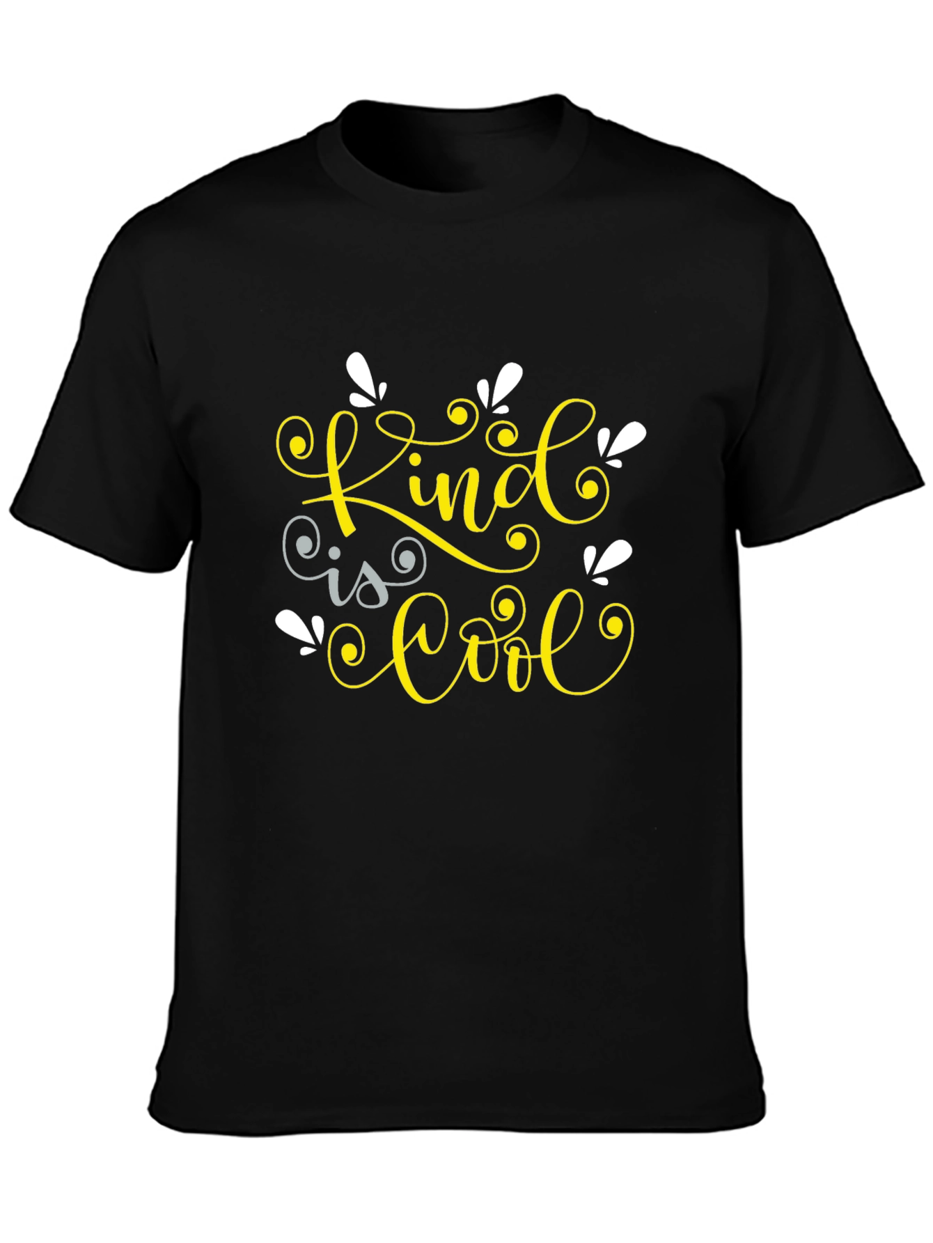 Kind is Cool Graphic Tee - Black