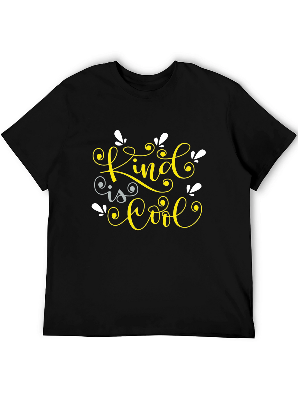 Kind is Cool Graphic Tee - Black